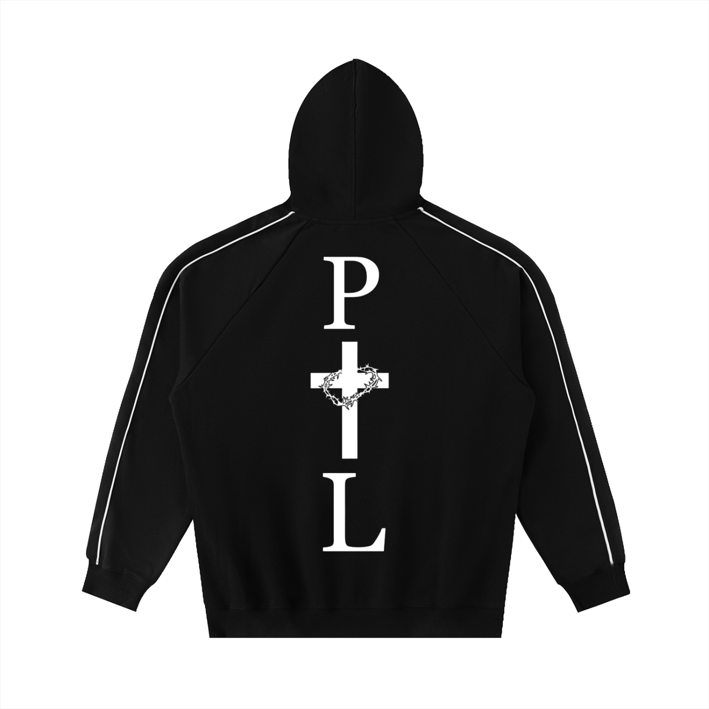 PTL Contrast Stripe Hoodie