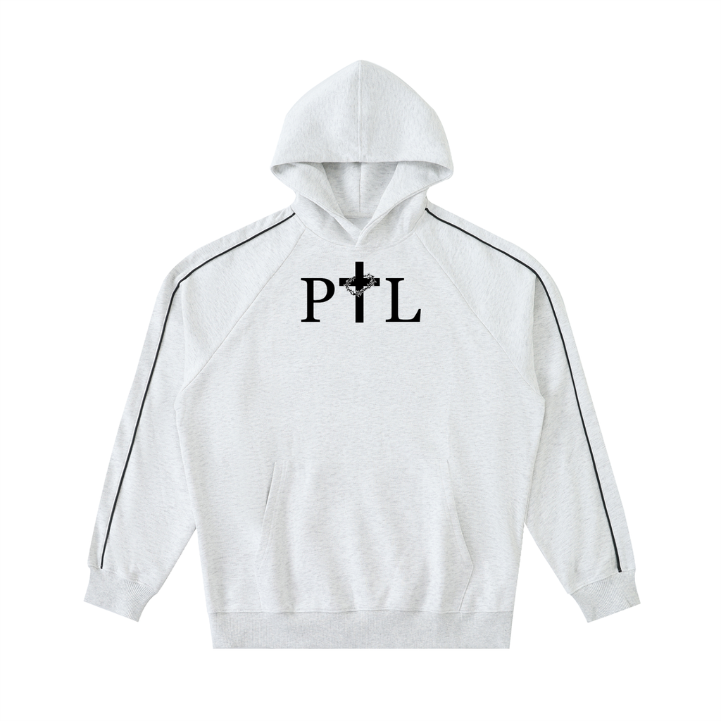 PTL Contrast Stripe Hoodie