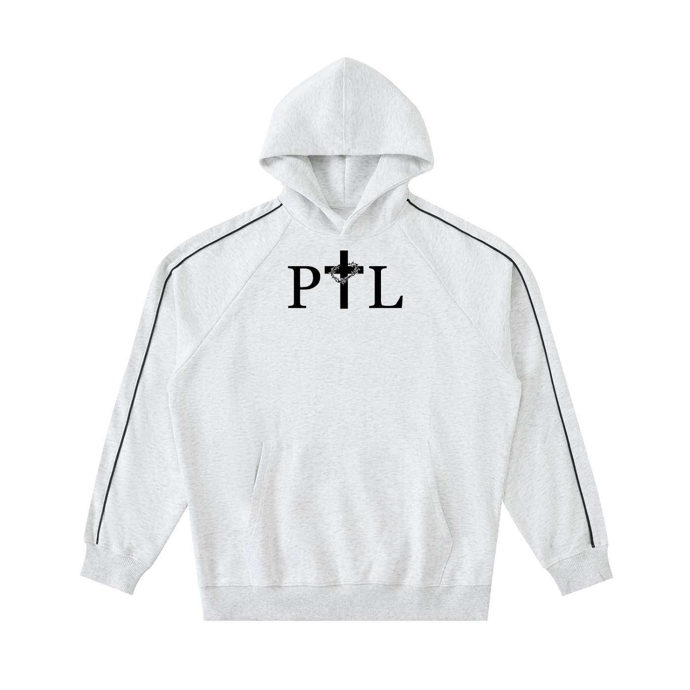 PTL Contrast Stripe Hoodie